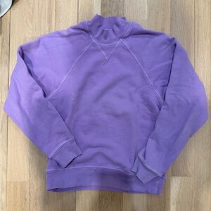 A.L.C turtleneck sweatshirt  - PURPLE - size small - preowned